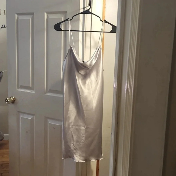 bebe Dresses & Skirts - BEBE SATIN DRESS